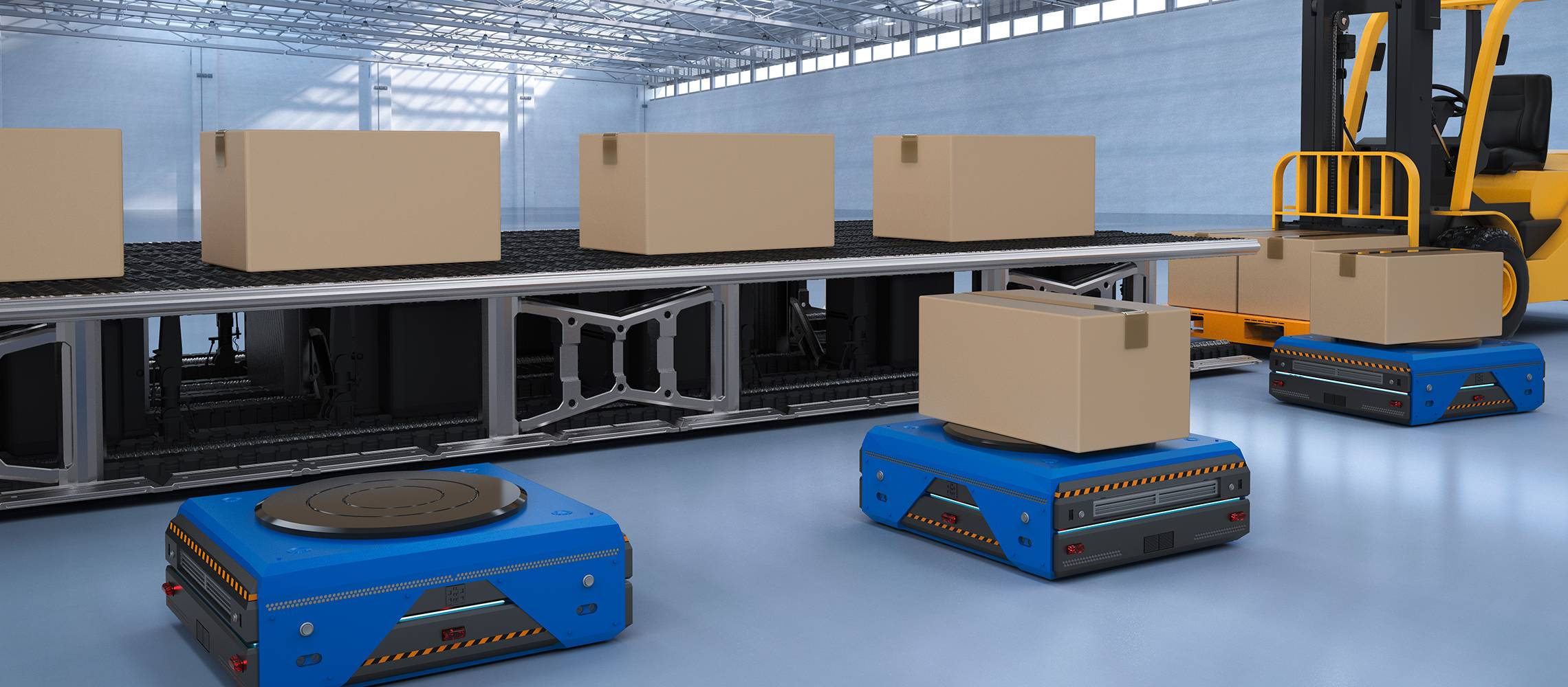 Fahrerlose Transportsysteme 2x