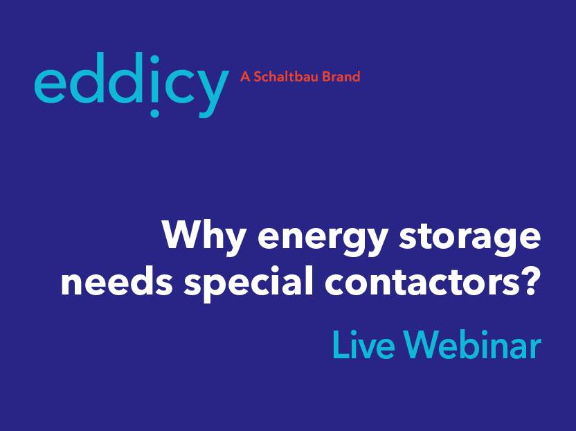 Webinar | Why energy storage needs special contactors